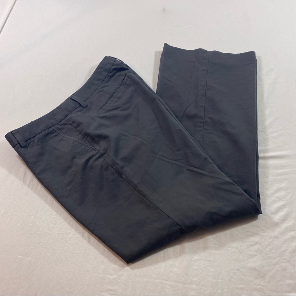 Banana Republic pants Stretch Women’s 14R wide leg gray Casual Feminine pockets